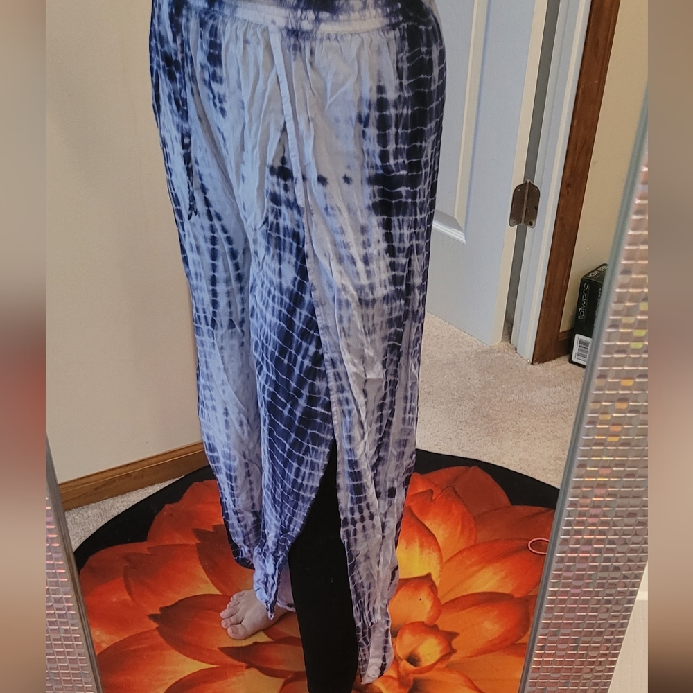 Cover -up Blue Tye dye